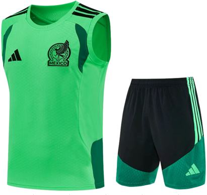 Chaleco+bermudas Mexico 2026-Green
